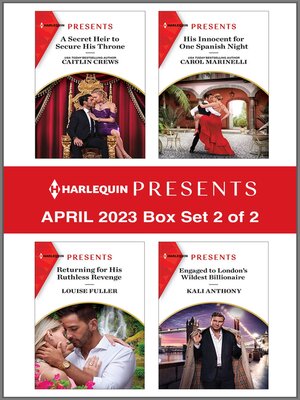 cover image of Harlequin Presents April 2023--Box Set 2 of 2